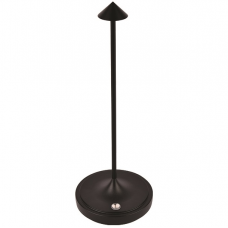 Επαναφορτιζόμενο Πορτατίφ LED 3W CCT Dimmable Μαύρο 955TL139BL